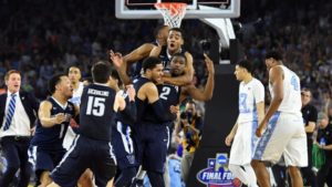 Last year's 'One Shining Moment' came courtesy of Villanova's Kris Jenkins.